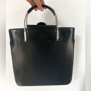 Lancel Black Tote